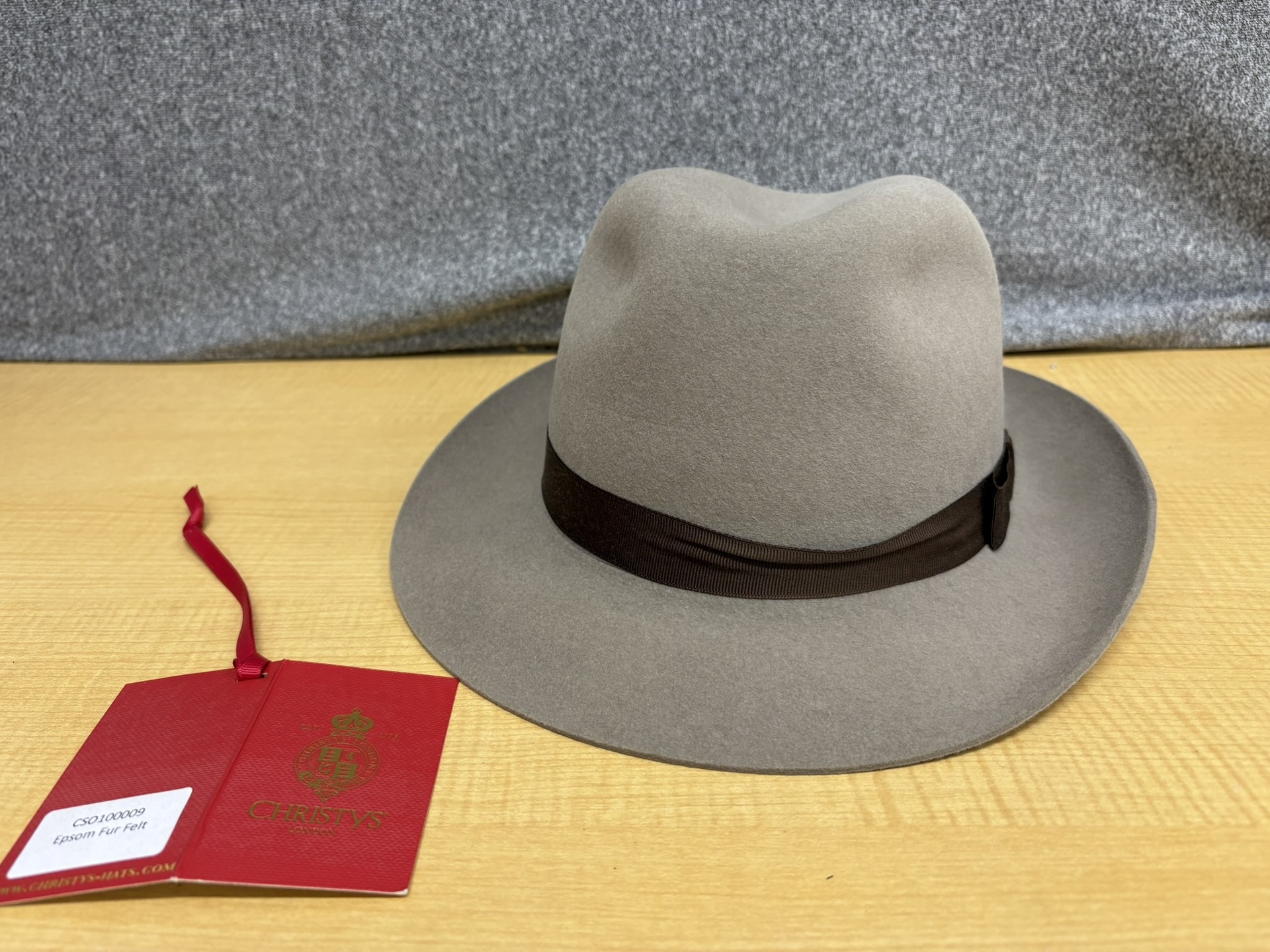 CHRISTYS’ LONDON Epsomファーフェルトハット