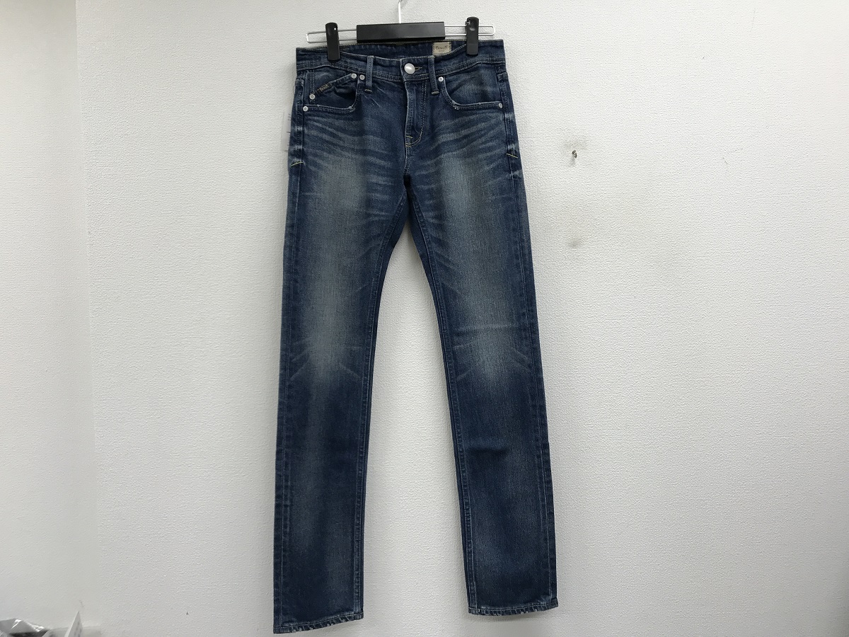 YANUK MICHELスリムストレートデニムパンツ