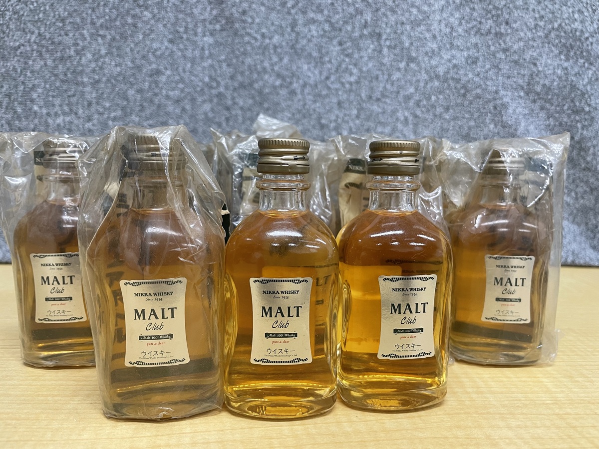 NIKKA WHISKY MALT CLUBミニボトル50ml