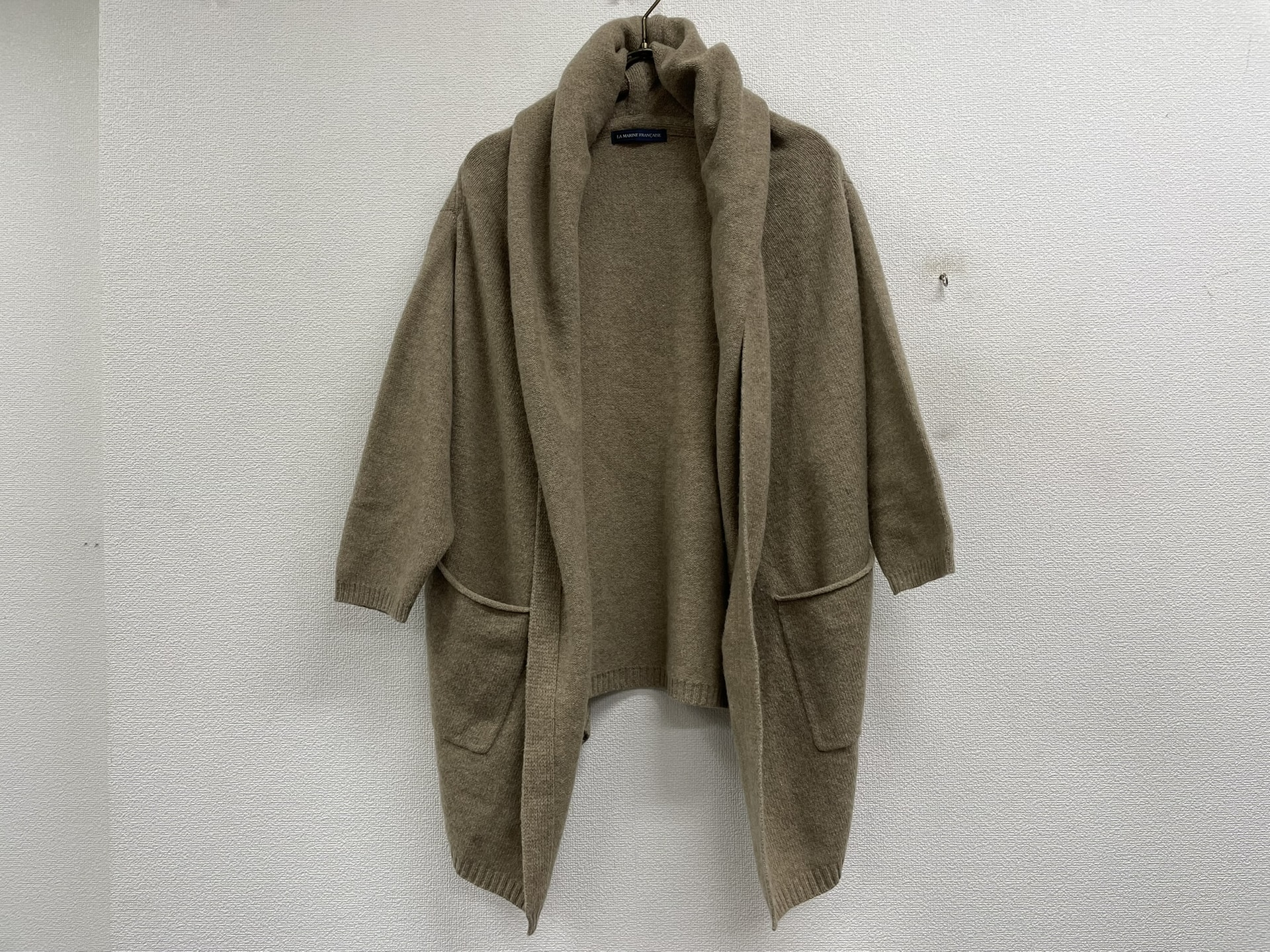 LA MARINE FRANCAISE カシミヤ混カーディガン