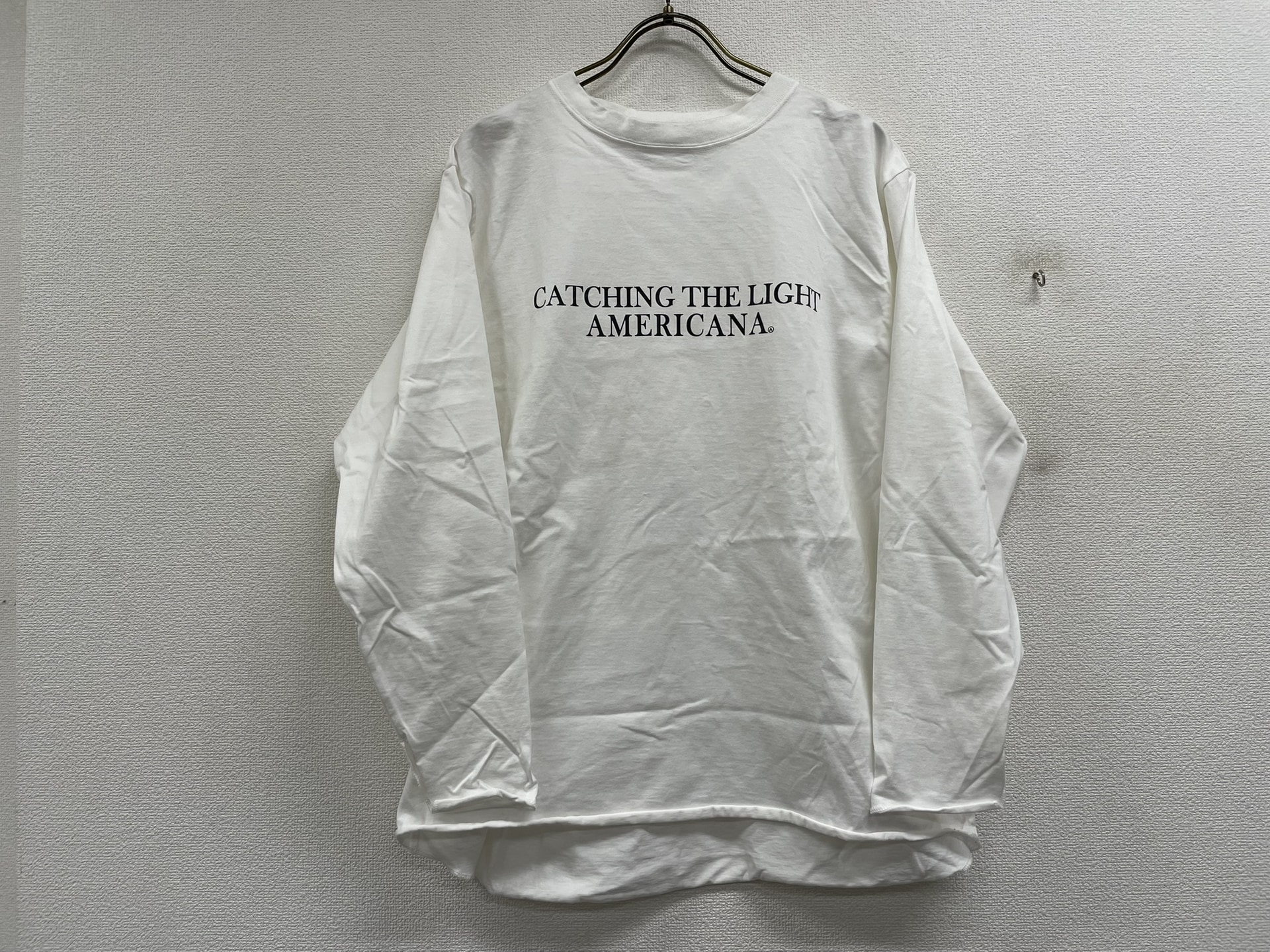 AP STUDIO AMERICANA別注 CATCHING THE LIGHT ロングスリーブTシャツ