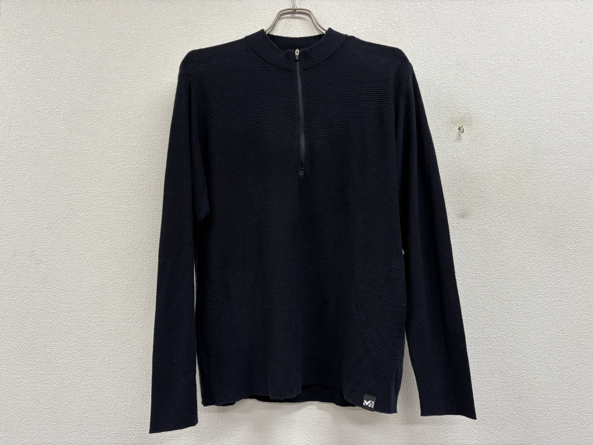MILLET ロゼックニットジップロングスリーブ