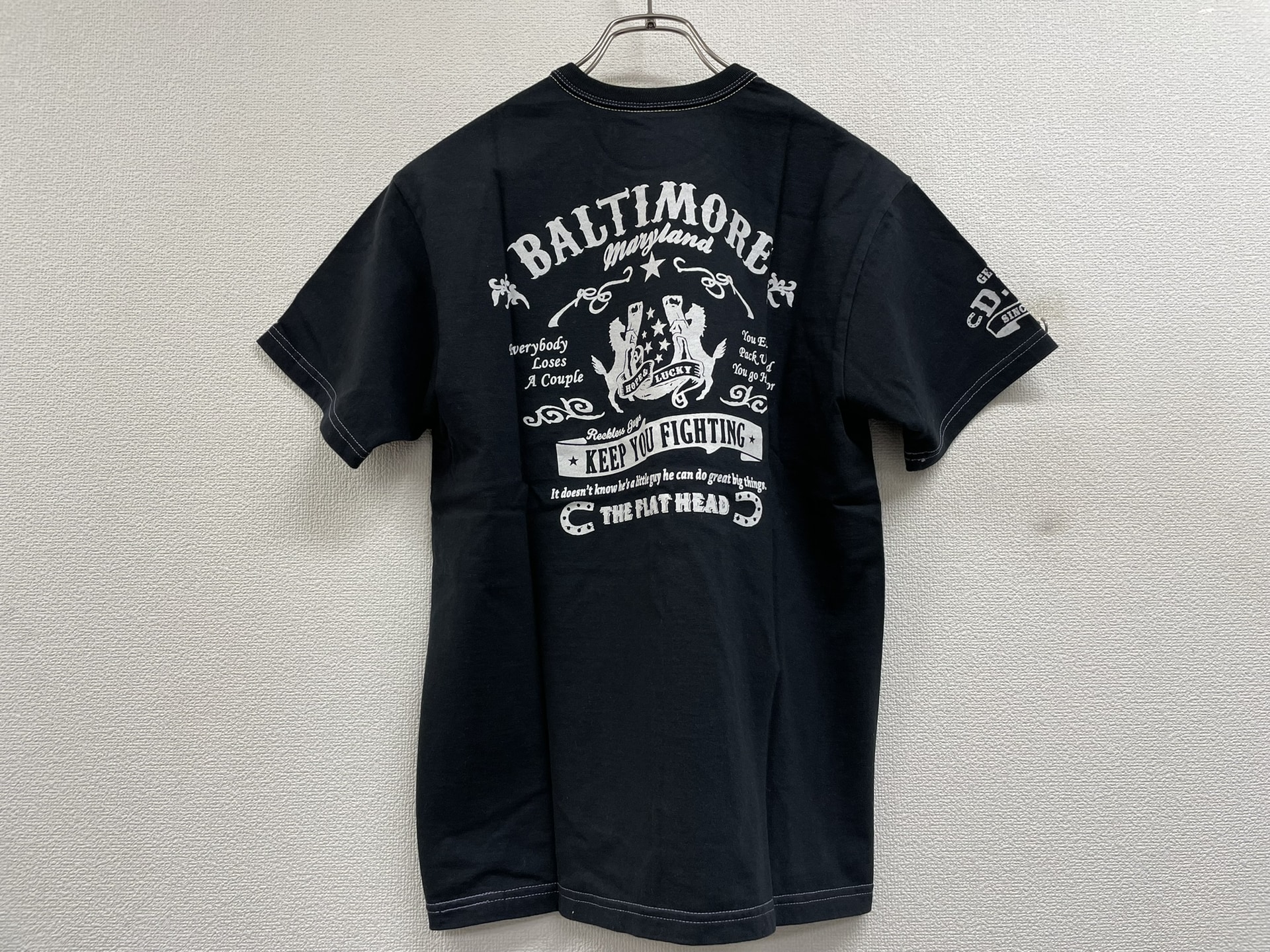The Flat Head THC-2014DHM BOLTIMOREプリントTシャツ