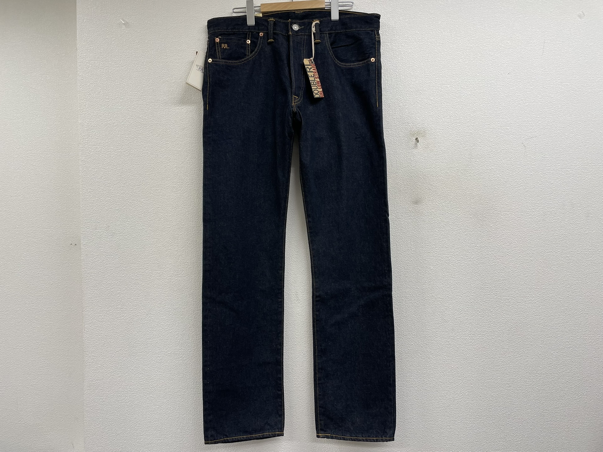 RRL LOW STRAIGHT SELVEDGEデニムパンツ