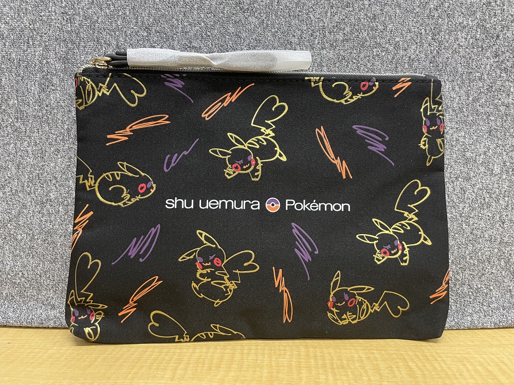 shu uemura × Pokémon ノベルティポーチ&キーホルダー