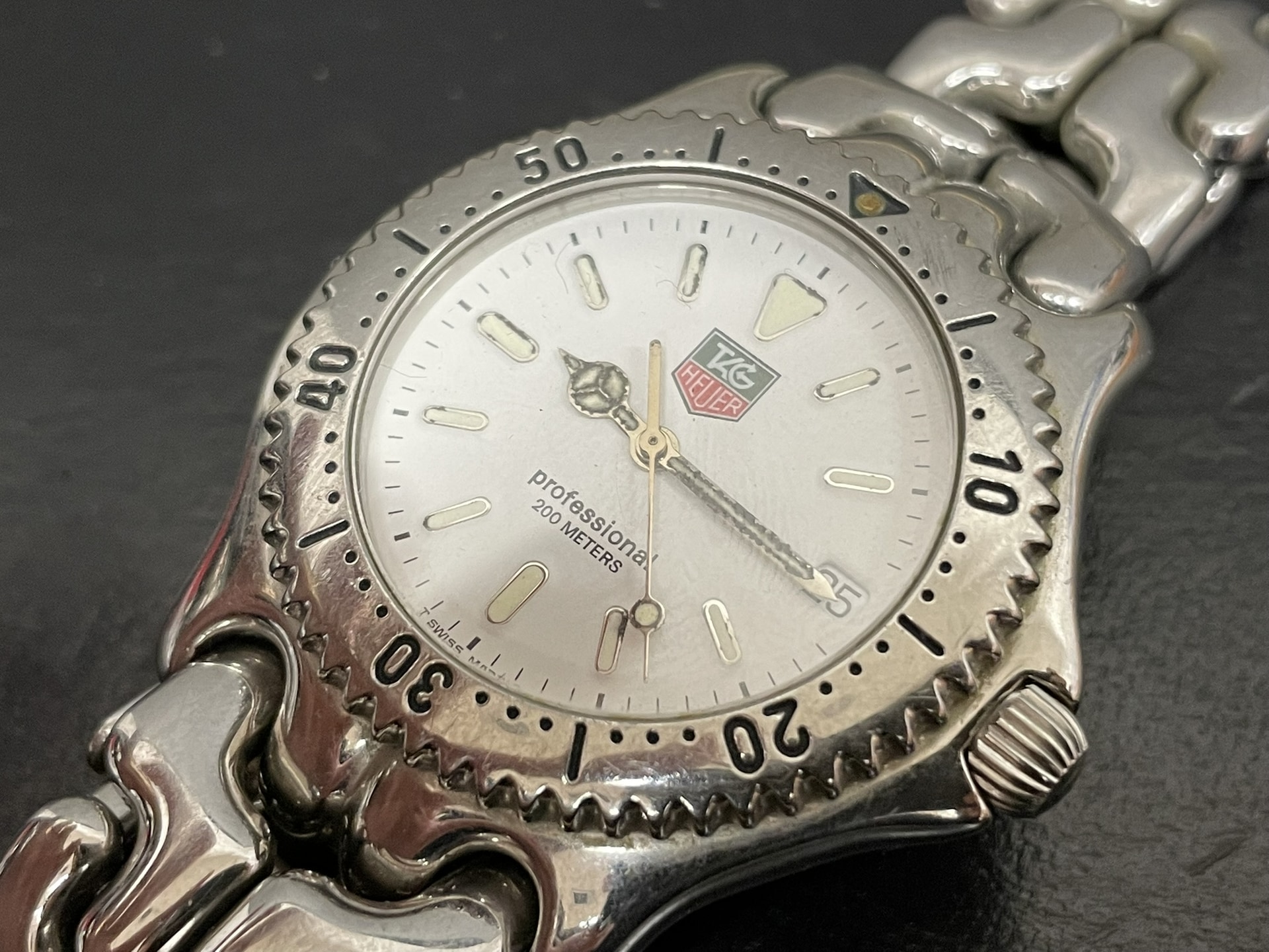 TAG HEUER S90.806 プロフェッショナル200mセルシリーズメンズクォーツ腕時計