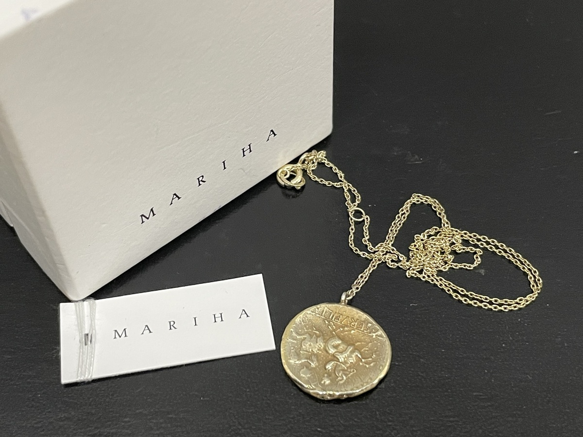 MARIHA Deuxieme Classe別注 Ancient Memories Athena/Warriors 45cmコインネックレス