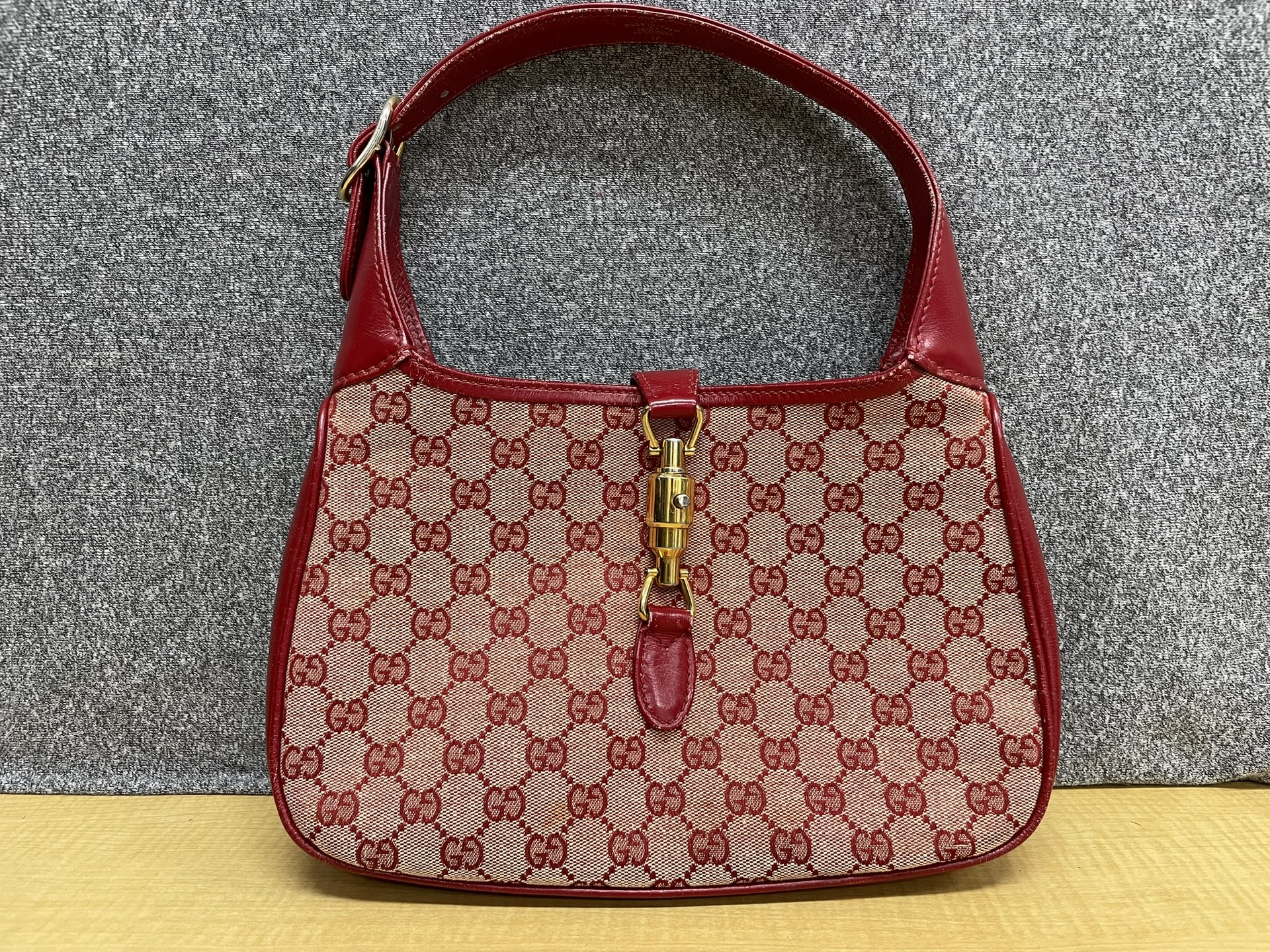 GUCCI ジャッキー GGキャンバスワンショルダーバッグ