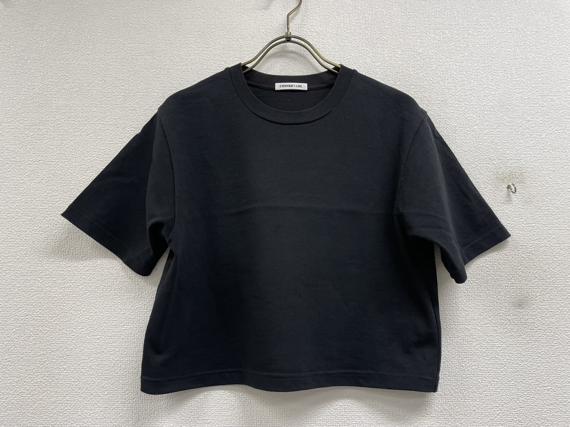 Deuxieme Classe EVERYDAY I LIKE. Cropped Tシャツ