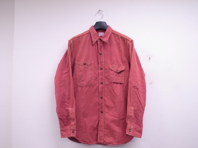 JOE McCOY 8HOUR UNION レッドシャンブレーシャツ