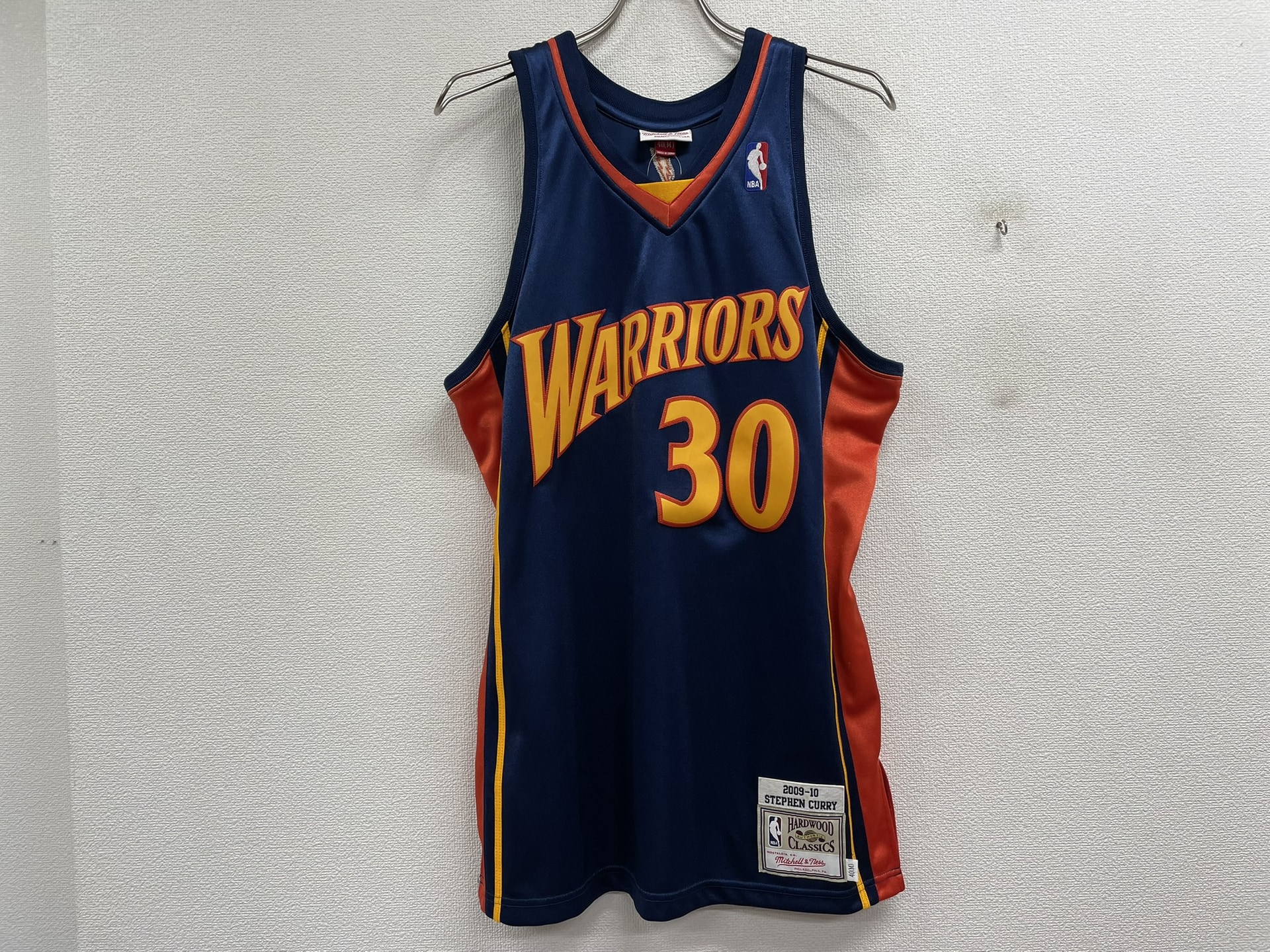 Mitchell&Ness 7226A NBA 2009-10 ゴールデンステイトウォリアーズ #30 ステフィンカリージャージー
