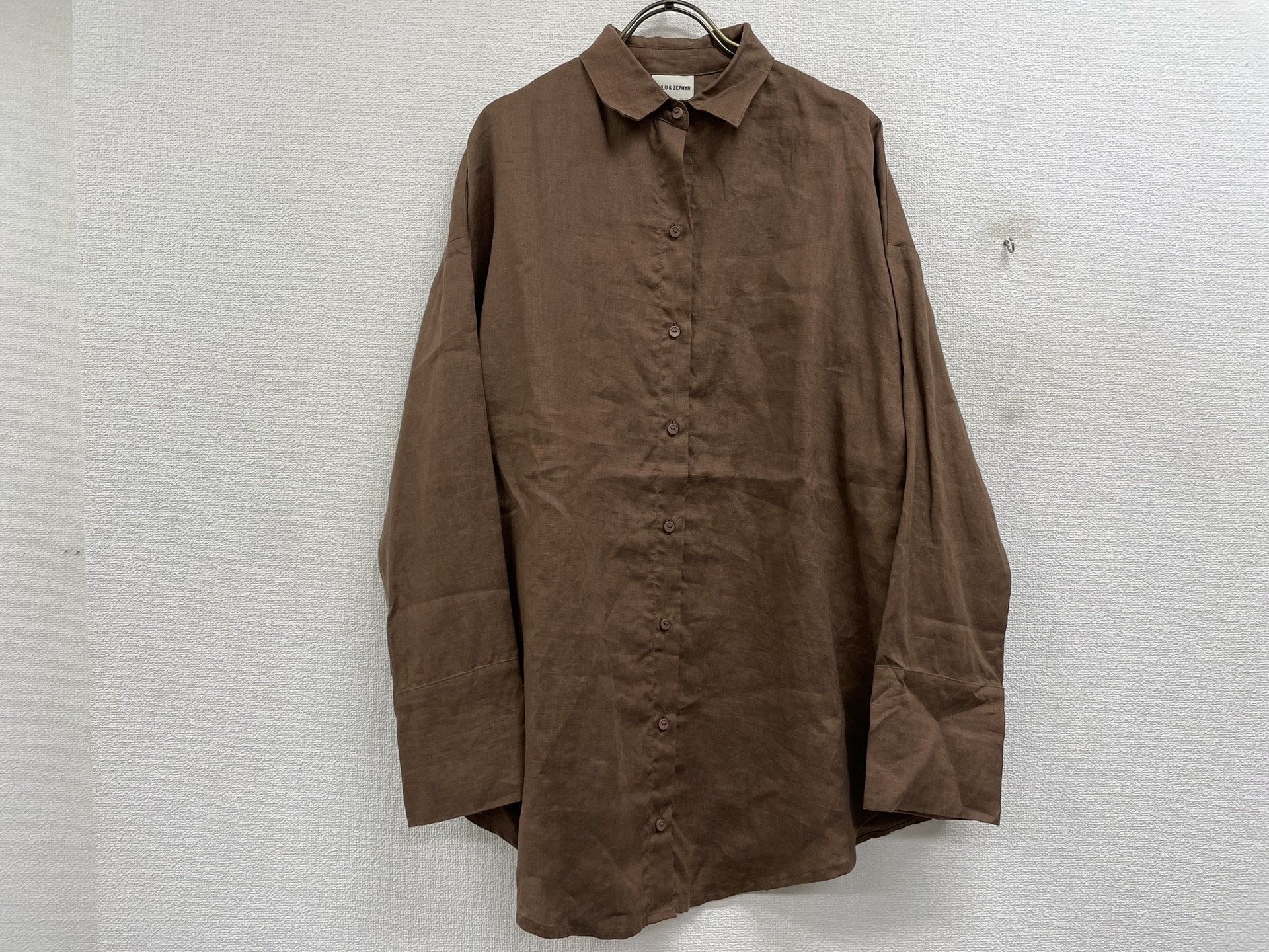 ZULU&ZEPHYR LINENシャツ