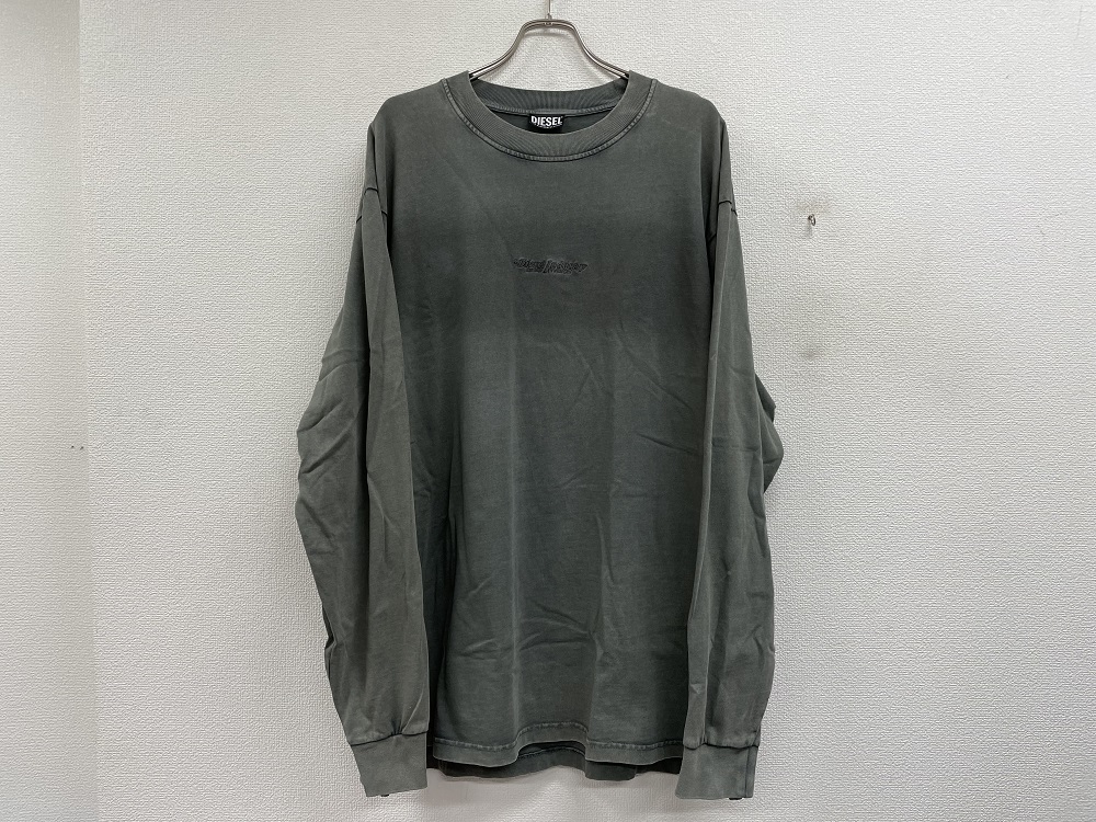 DIESEL T-GLYN-C1長袖Tシャツ