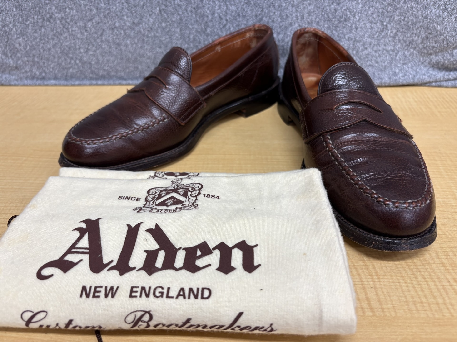 ALDEN 90s 旧ロゴ 6720 ペニーローファー