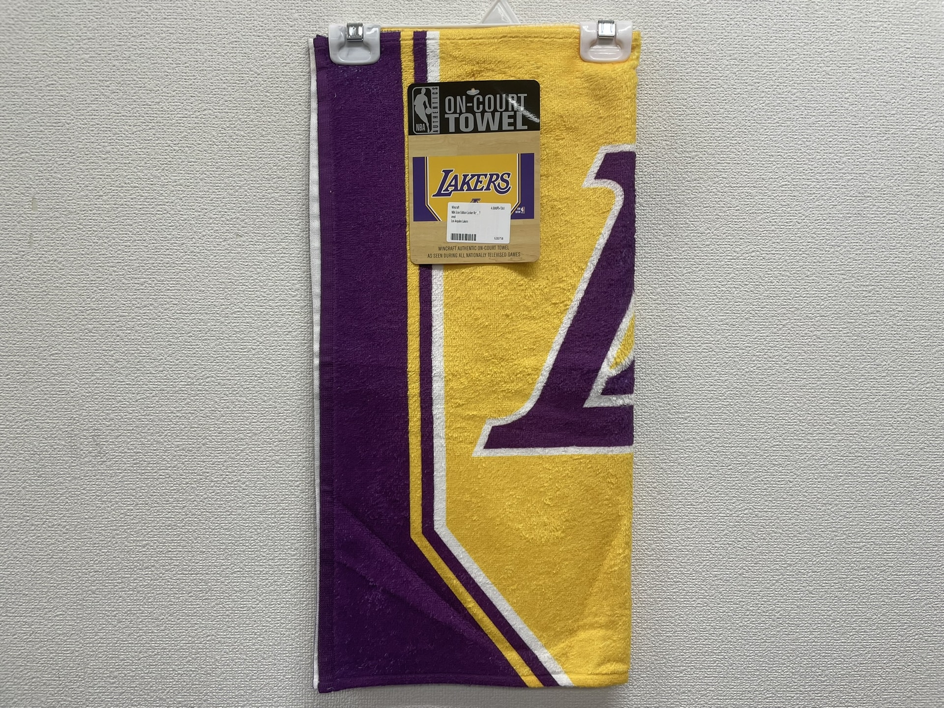 Wincraft NBA ICON EDITION LA LAKERS locker Roomタオル