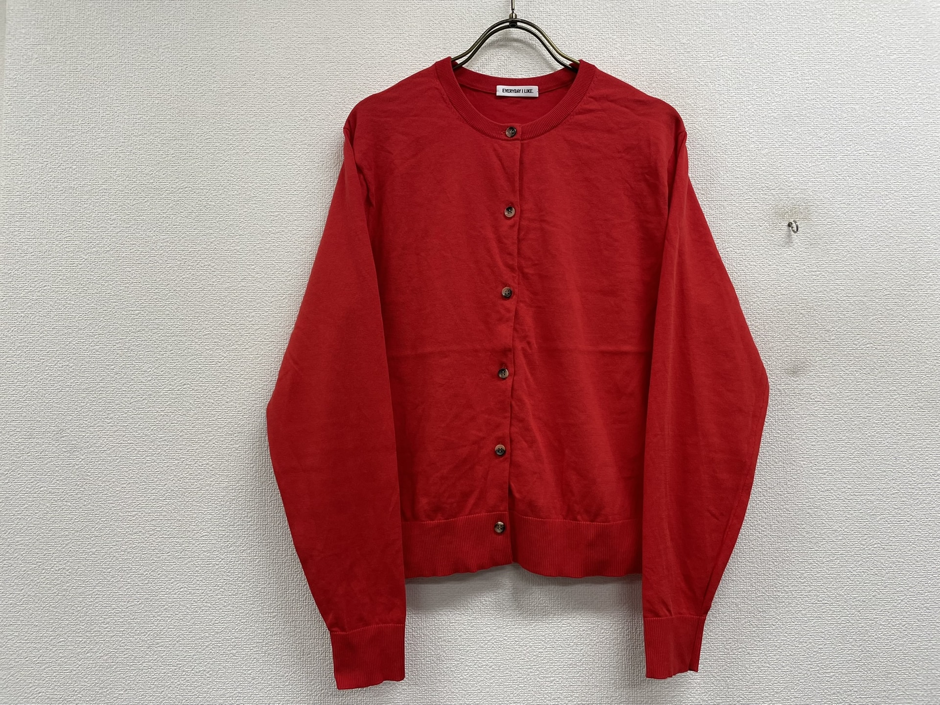 Deuxieme Classe KIRI クルーネックカーディガン