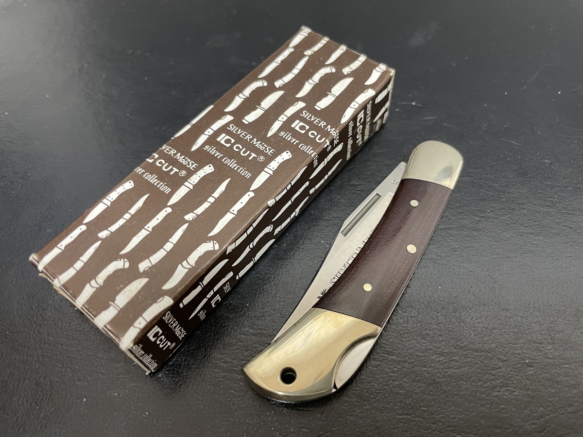 IC CUT 7000S シルバームース フォールディングナイフ