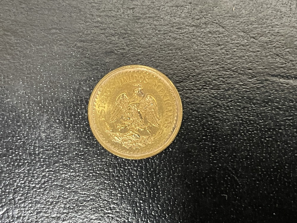 メキシコ イダルゴ 2.5ペソ金貨