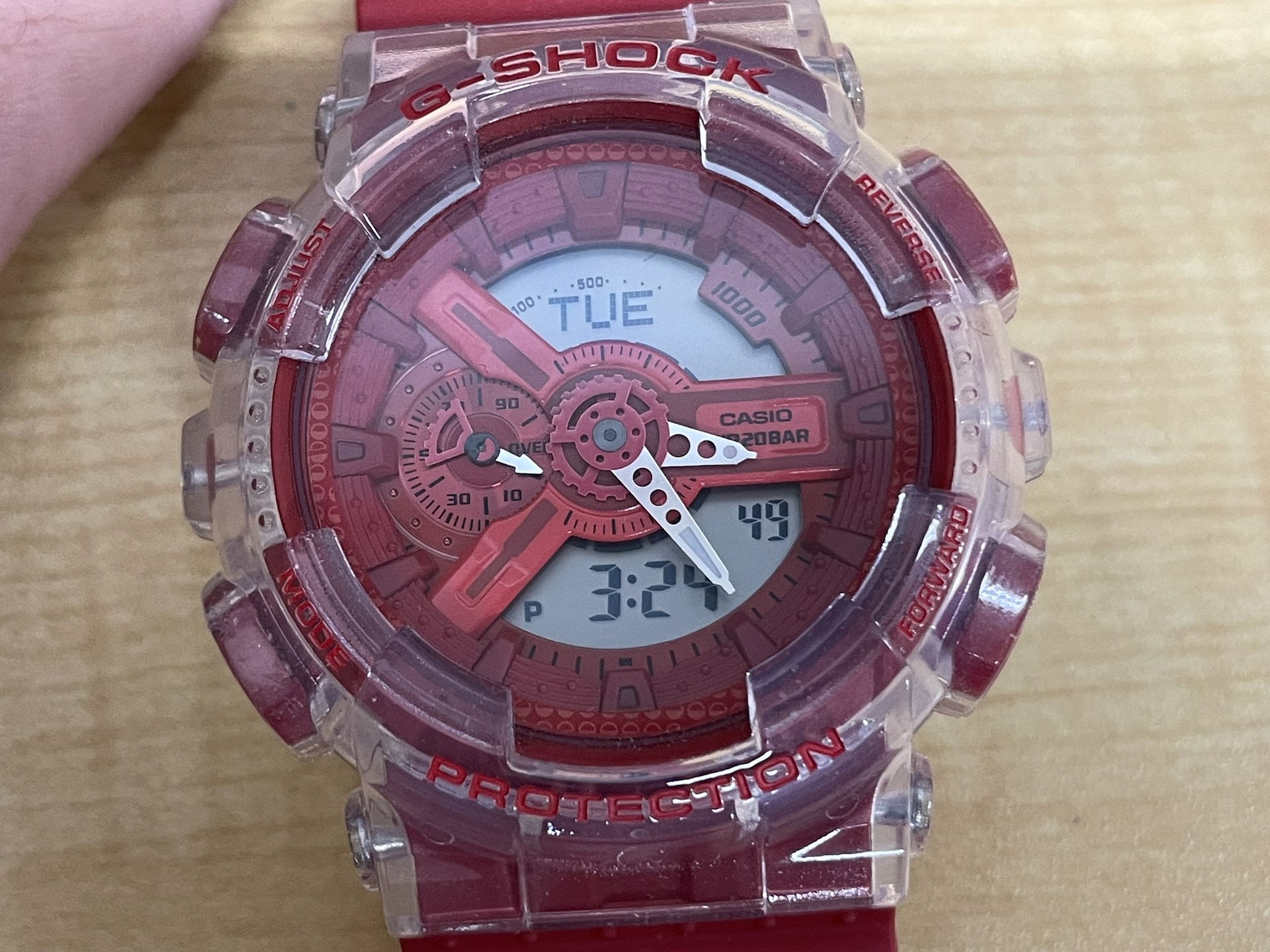 CASIO G-SHOCK GA-110GL-4AJR LUCKY DROPメンズクォーツ腕時計