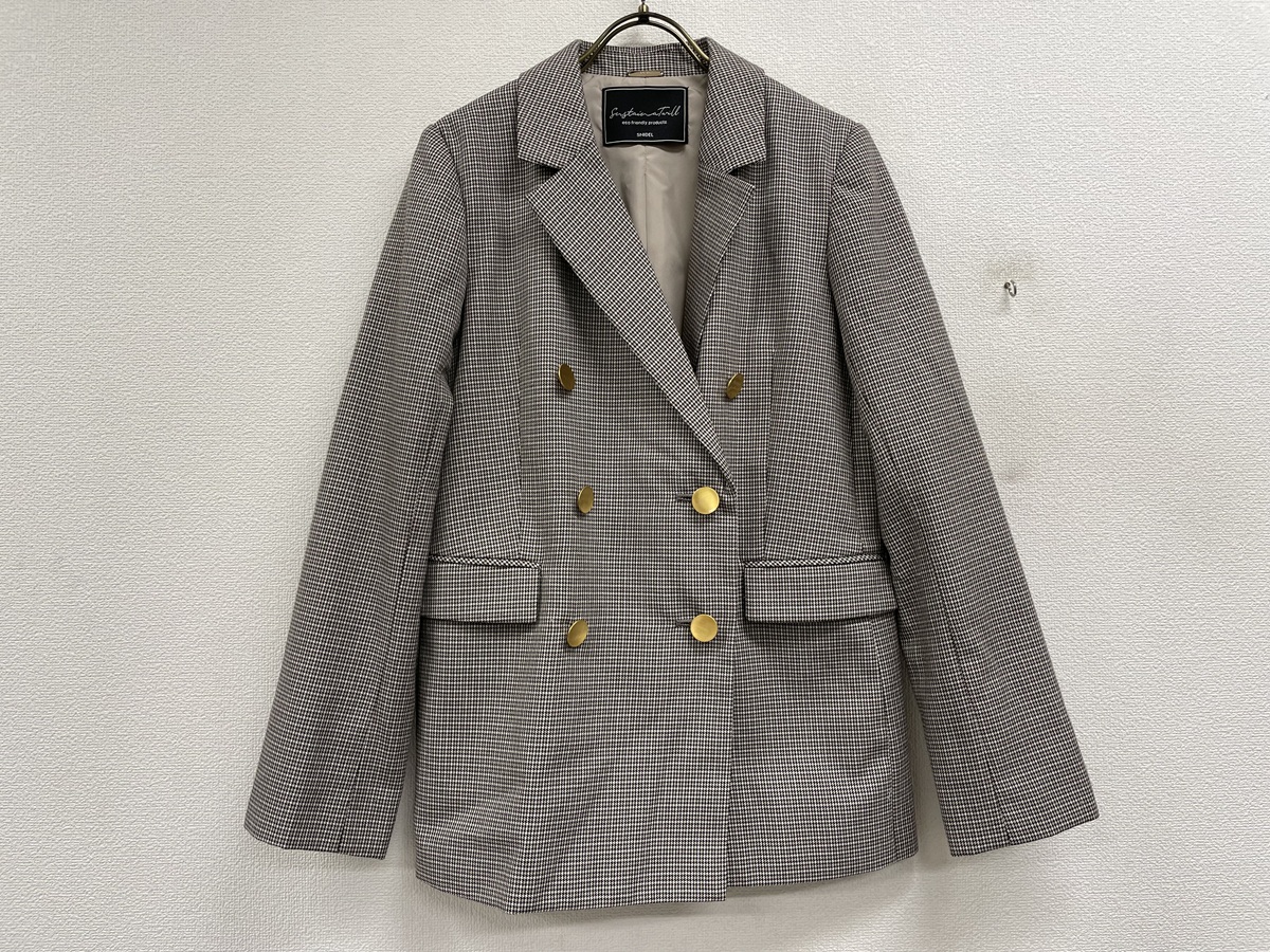 snidel Sustainableダブルジャケット