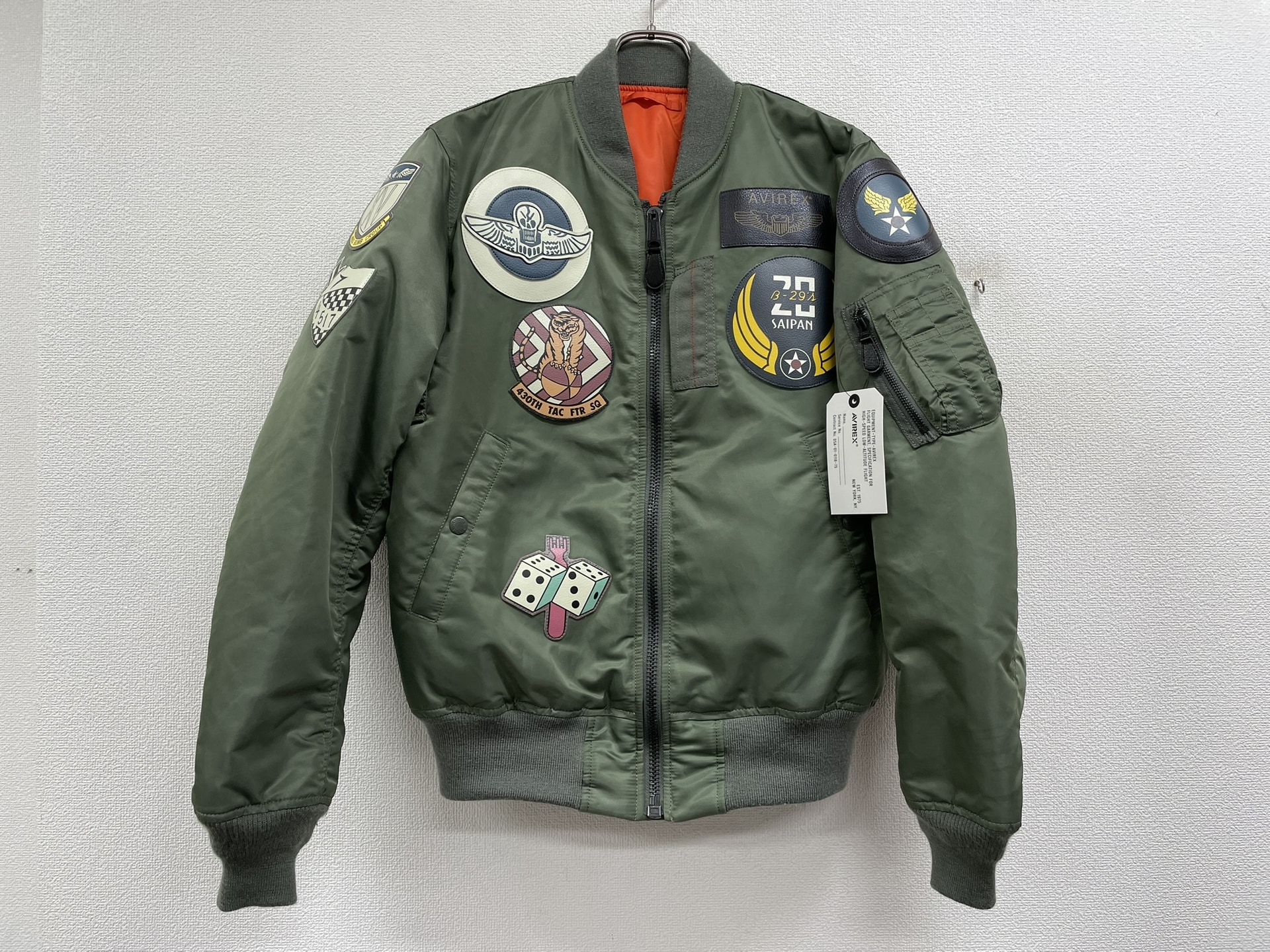 AVIREX MA-1 TOP GUN