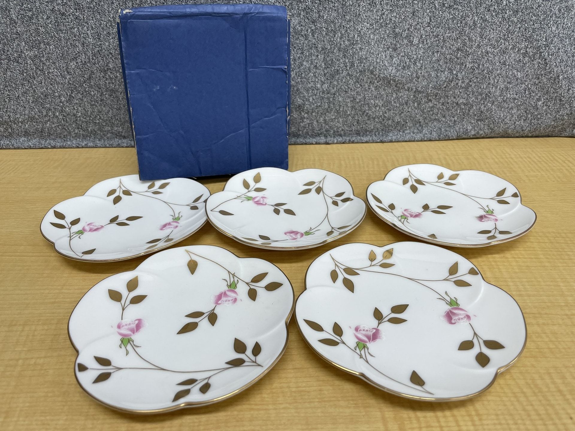 香蘭社 FS4 銘々皿5枚セット